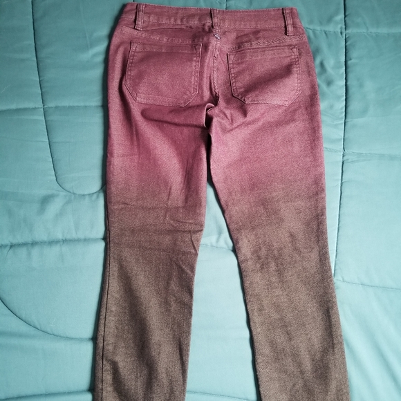 PrAna Jett Jeans •Like NEW• plum ombre - Picture 5 of 7